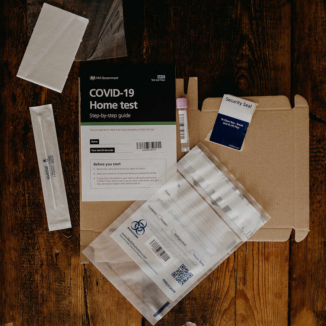 Types of covid home test kits