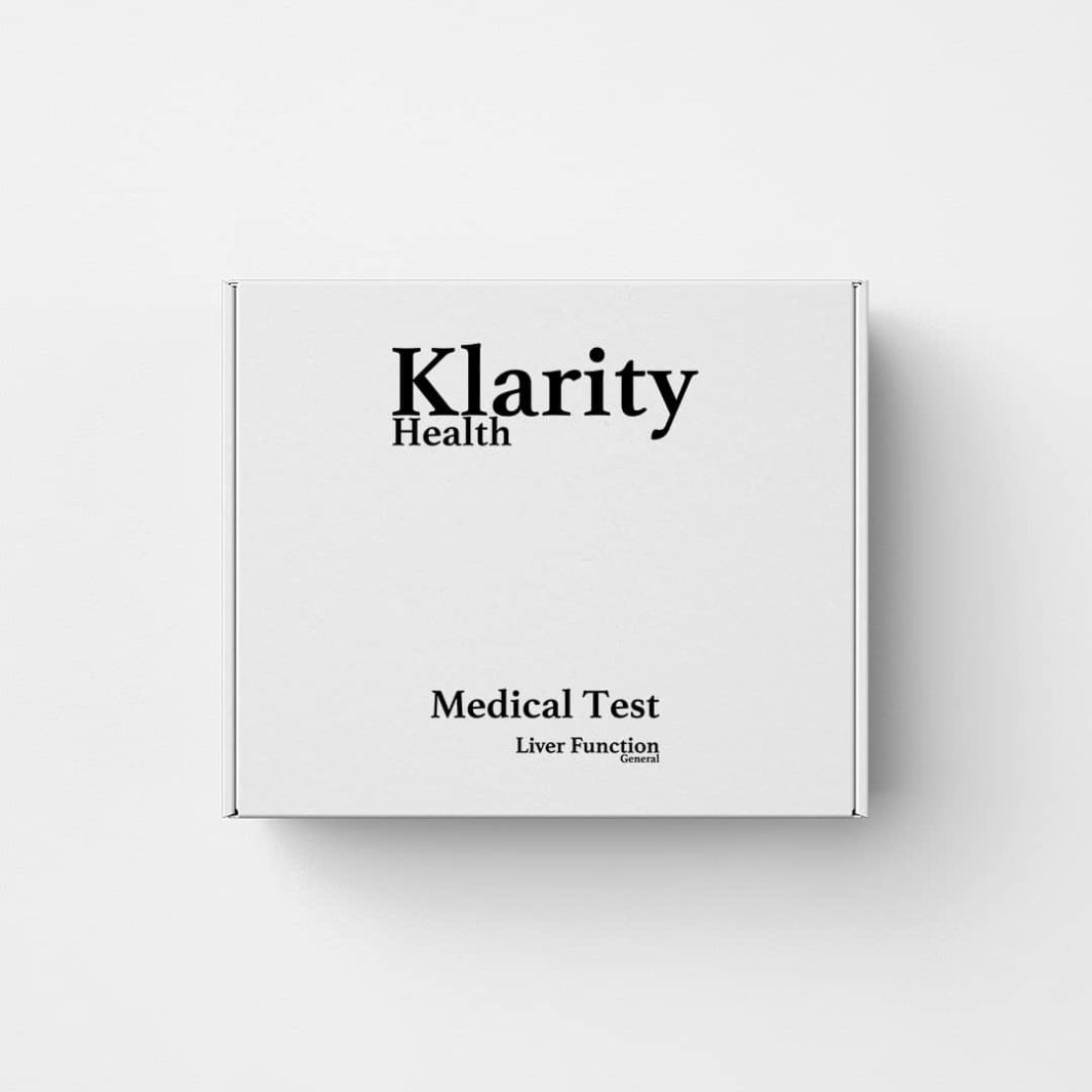 Liver Function Test Kit For Taking At Home From Klarity Health.